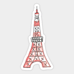 Tokyo Icons: Tokyo Tower Sticker